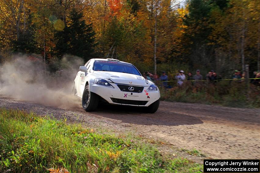 Michael Hooper / Michael Hordijk Lexus IS350 on SS5, Far Point I.