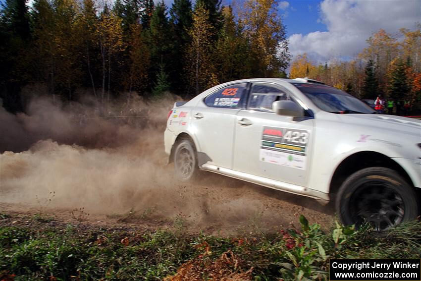 Michael Hooper / Michael Hordijk Lexus IS350 on SS5, Far Point I.