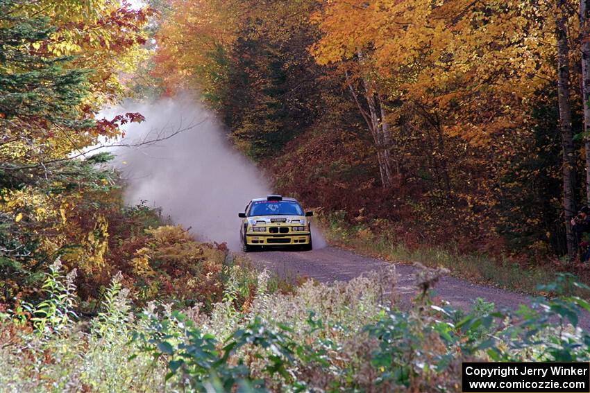 Matt Nykanen / Lars Anderson BMW 328i on SS5, Far Point I.