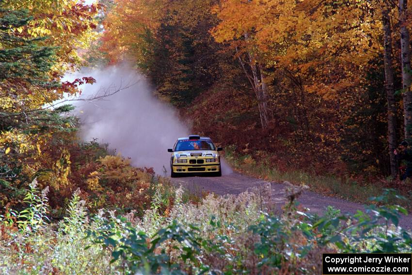 Matt Nykanen / Lars Anderson BMW 328i on SS5, Far Point I.