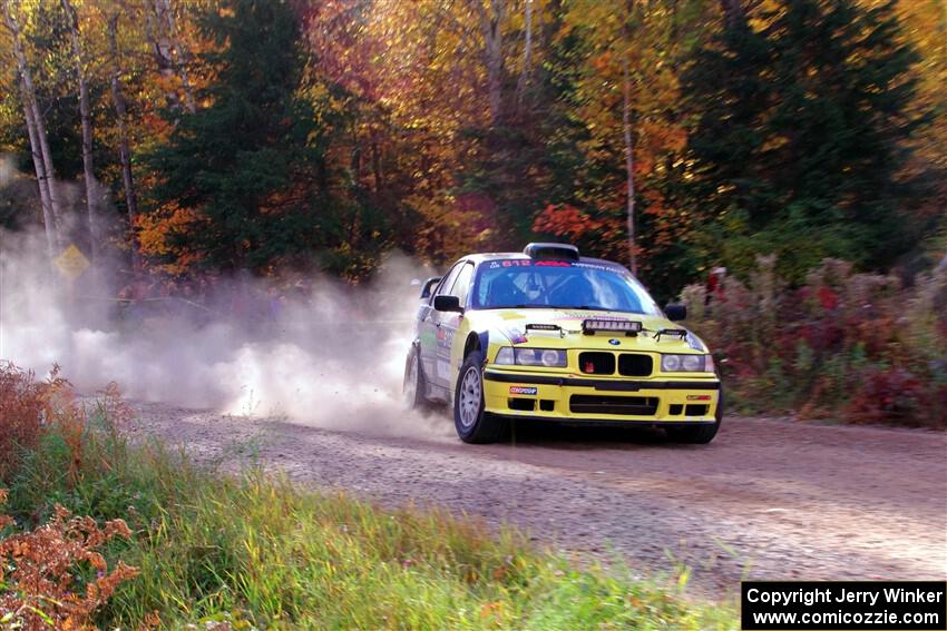 Matt Nykanen / Lars Anderson BMW 328i on SS5, Far Point I.