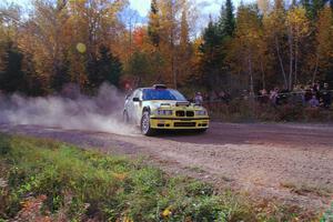 Matt Nykanen / Lars Anderson BMW 328i on SS5, Far Point I.