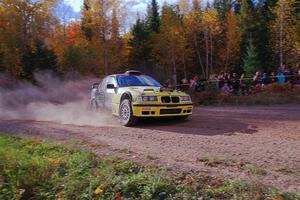 Matt Nykanen / Lars Anderson BMW 328i on SS5, Far Point I.