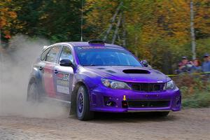 Silas Himes / Aleut Hatfield Subaru WRX STi on SS5, Far Point I.