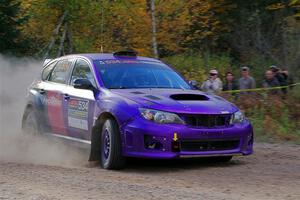 Silas Himes / Aleut Hatfield Subaru WRX STi on SS5, Far Point I.