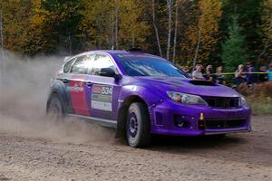 Silas Himes / Aleut Hatfield Subaru WRX STi on SS5, Far Point I.