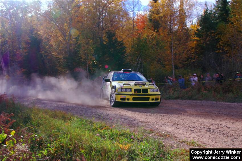 Matt Nykanen / Lars Anderson BMW 328i on SS5, Far Point I.