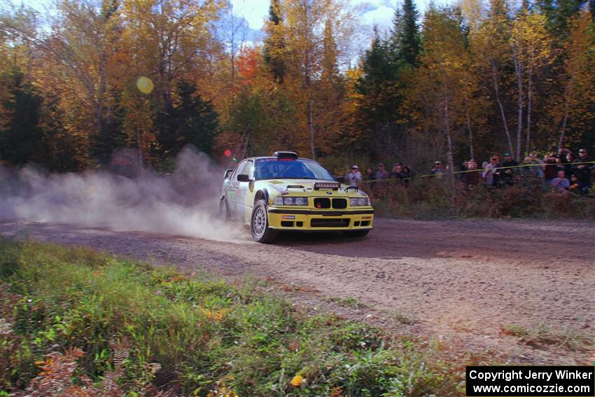 Matt Nykanen / Lars Anderson BMW 328i on SS5, Far Point I.