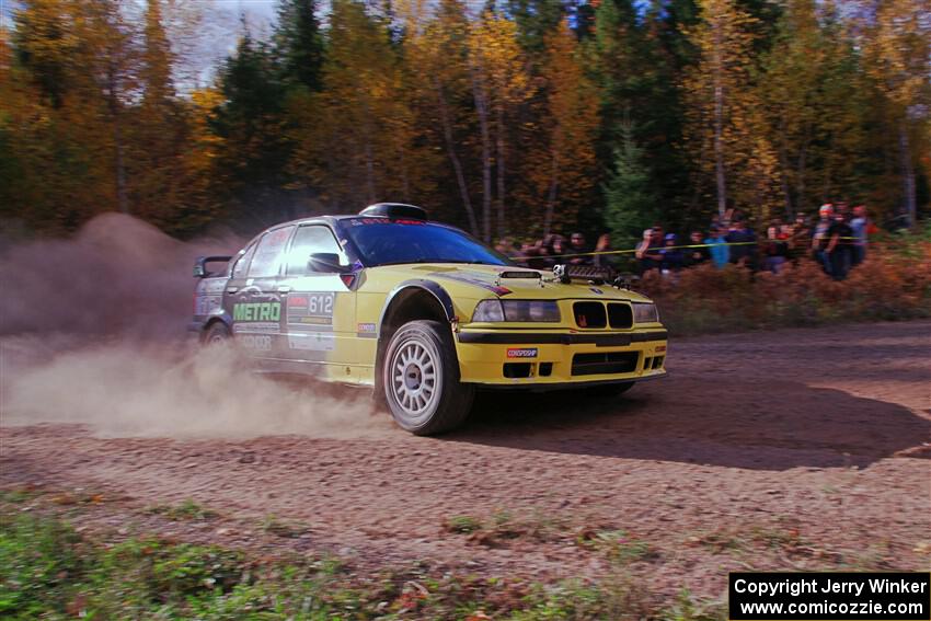 Matt Nykanen / Lars Anderson BMW 328i on SS5, Far Point I.