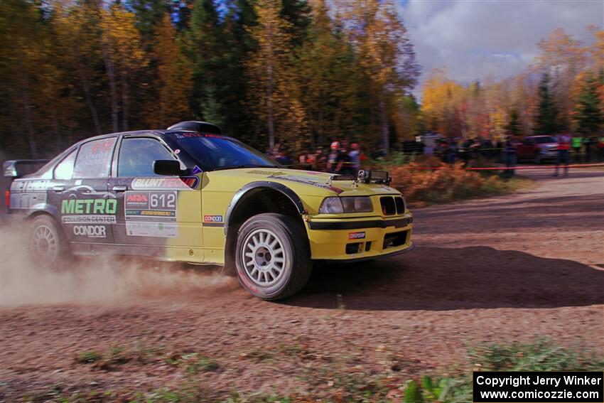 Matt Nykanen / Lars Anderson BMW 328i on SS5, Far Point I.