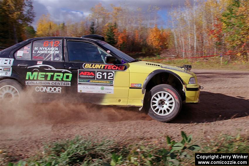 Matt Nykanen / Lars Anderson BMW 328i on SS5, Far Point I.