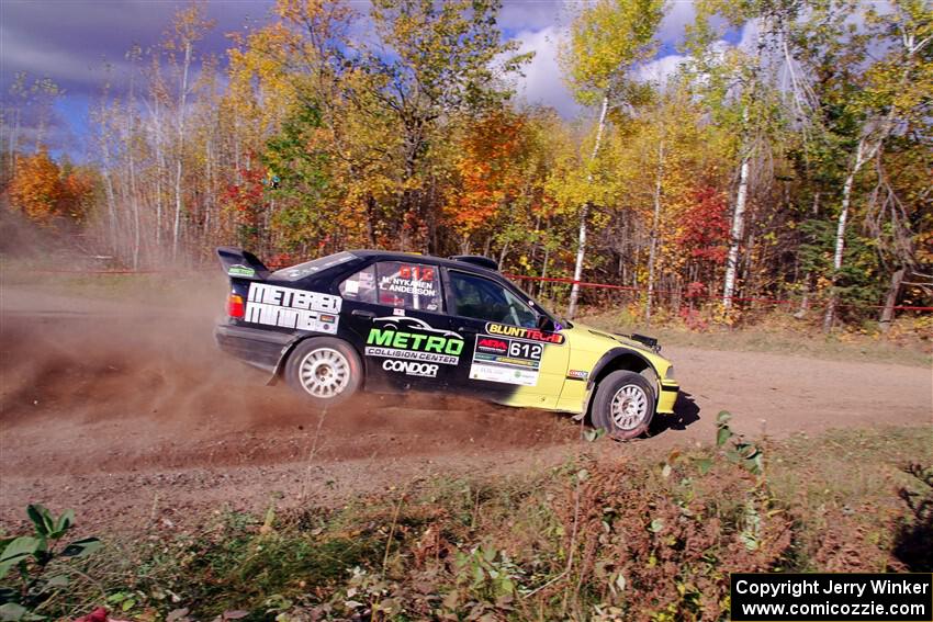 Matt Nykanen / Lars Anderson BMW 328i on SS5, Far Point I.