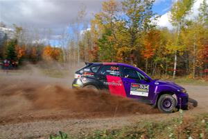 Silas Himes / Aleut Hatfield Subaru WRX STi on SS5, Far Point I.