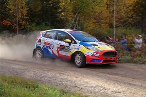 Chris Cyr / Glen Ray Ford Fiesta ST on SS5, Far Point I.