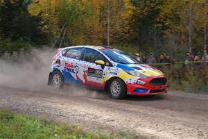 Chris Cyr / Glen Ray Ford Fiesta ST on SS5, Far Point I.