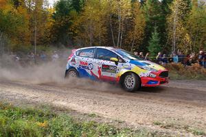 Chris Cyr / Glen Ray Ford Fiesta ST on SS5, Far Point I.