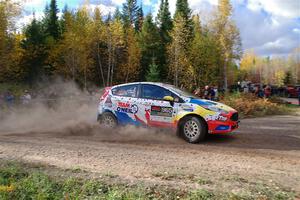 Chris Cyr / Glen Ray Ford Fiesta ST on SS5, Far Point I.