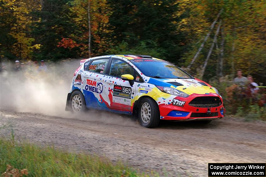 Chris Cyr / Glen Ray Ford Fiesta ST on SS5, Far Point I.