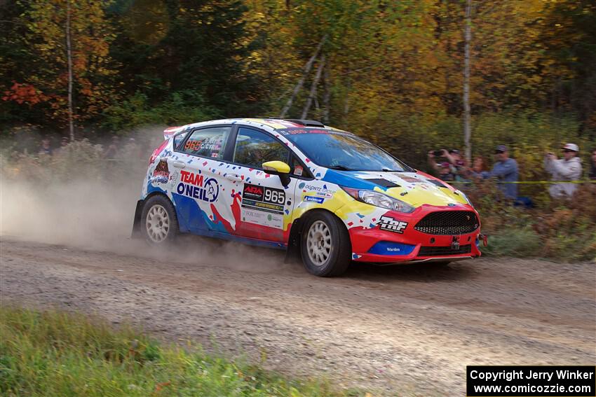 Chris Cyr / Glen Ray Ford Fiesta ST on SS5, Far Point I.