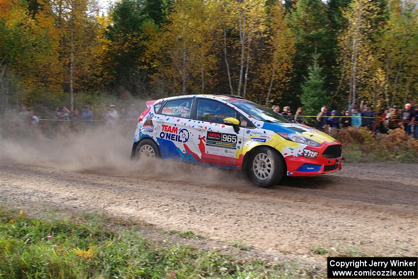 Chris Cyr / Glen Ray Ford Fiesta ST on SS5, Far Point I.