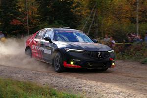 Chris Sladek / Weston Davis Acura Integra on SS5, Far Point I.