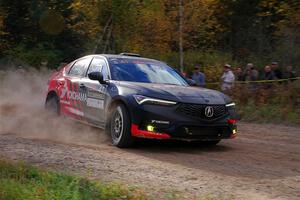 Chris Sladek / Weston Davis Acura Integra on SS5, Far Point I.