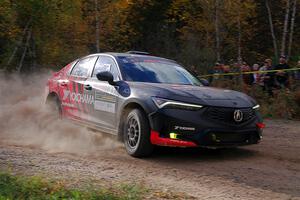 Chris Sladek / Weston Davis Acura Integra on SS5, Far Point I.