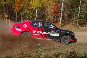 Chris Sladek / Weston Davis Acura Integra on SS5, Far Point I.