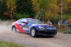 Santiago Iglesias / R.J. Kassel Subaru BRZ on SS5, Far Point I.