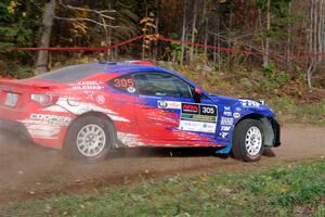 Santiago Iglesias / R.J. Kassel Subaru BRZ on SS5, Far Point I.