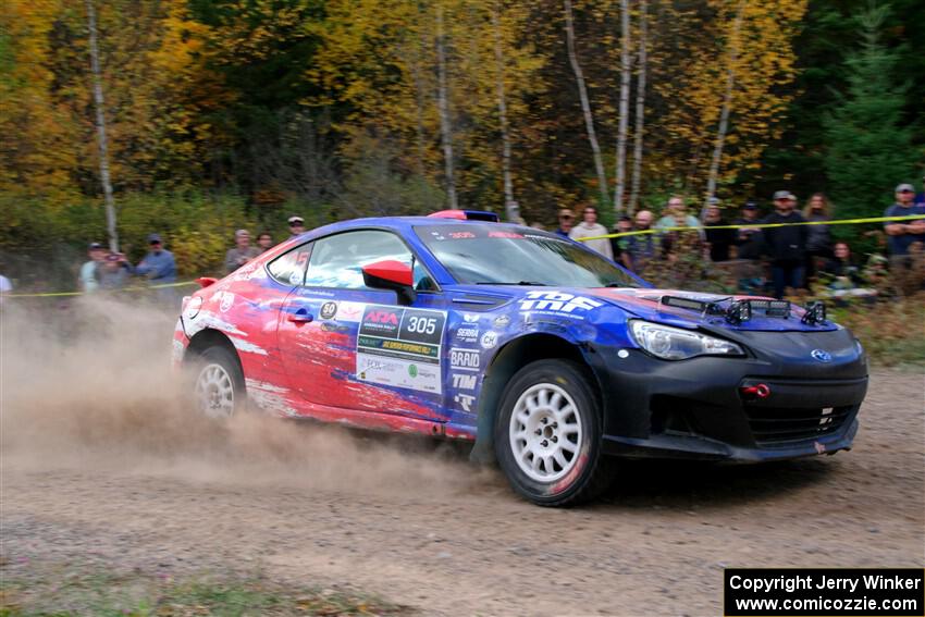 Santiago Iglesias / R.J. Kassel Subaru BRZ on SS5, Far Point I.