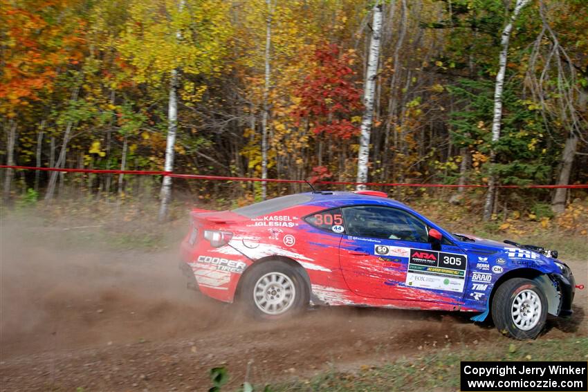 Santiago Iglesias / R.J. Kassel Subaru BRZ on SS5, Far Point I.