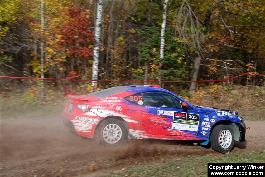 Santiago Iglesias / R.J. Kassel Subaru BRZ on SS5, Far Point I.