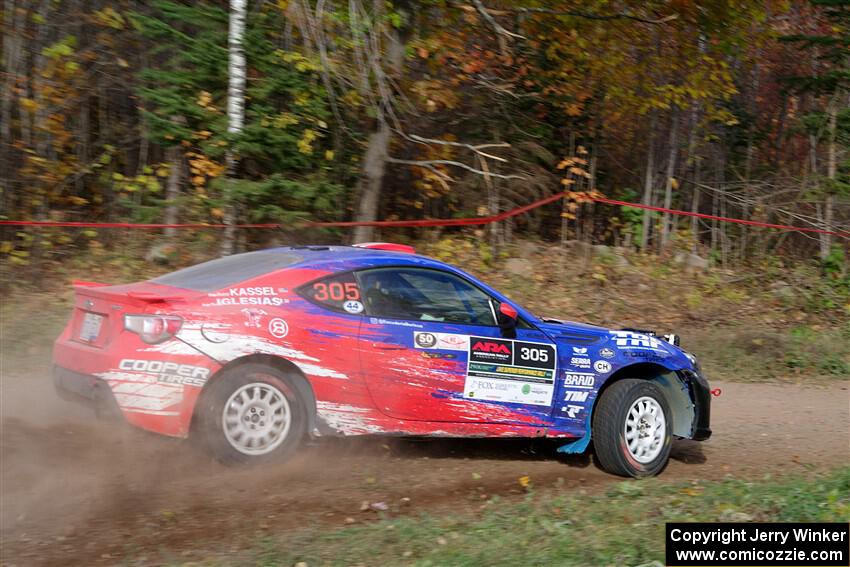 Santiago Iglesias / R.J. Kassel Subaru BRZ on SS5, Far Point I.