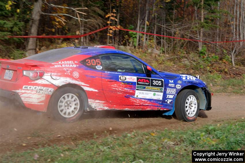 Santiago Iglesias / R.J. Kassel Subaru BRZ on SS5, Far Point I.