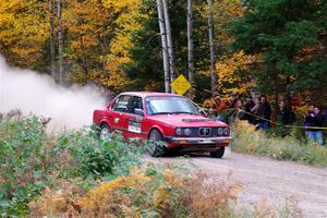 Levi Johnson / Griffin Johnson BMW 325e on SS5, Far Point I.