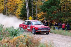 Levi Johnson / Griffin Johnson BMW 325e on SS5, Far Point I.