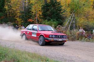 Levi Johnson / Griffin Johnson BMW 325e on SS5, Far Point I.