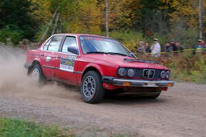 Levi Johnson / Griffin Johnson BMW 325e on SS5, Far Point I.