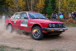 Levi Johnson / Griffin Johnson BMW 325e on SS5, Far Point I.