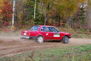 Levi Johnson / Griffin Johnson BMW 325e on SS5, Far Point I.