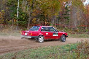 Levi Johnson / Griffin Johnson BMW 325e on SS5, Far Point I.