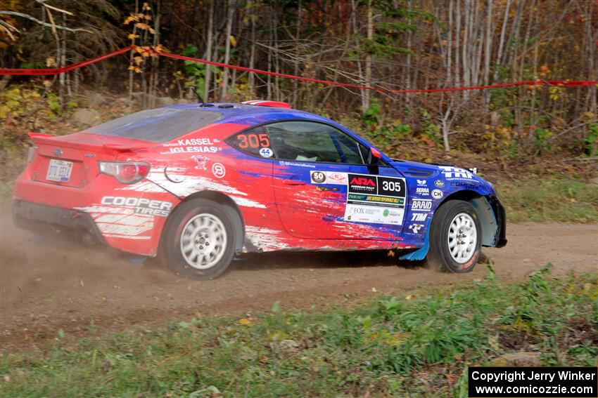 Santiago Iglesias / R.J. Kassel Subaru BRZ on SS5, Far Point I.