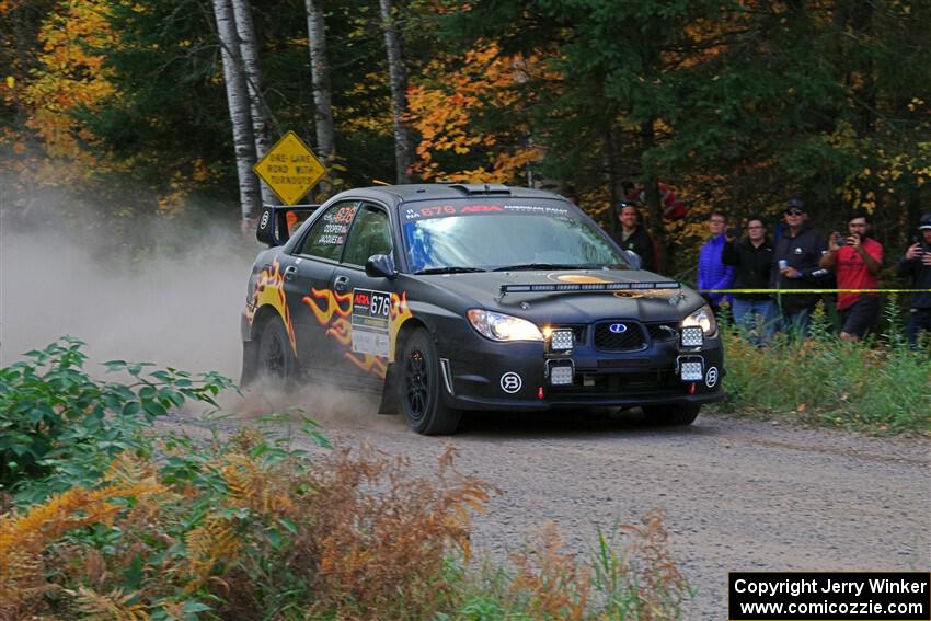 Sam Jacques / Kyle Cooper Subaru Impreza on SS5, Far Point I.