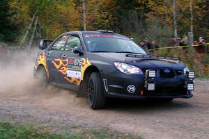 Sam Jacques / Kyle Cooper Subaru Impreza on SS5, Far Point I.