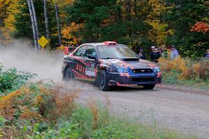 Gabe Jacobsohn / Jason Hack Subaru WRX STi on SS5, Far Point I.