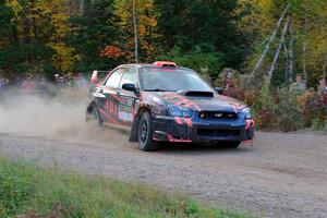 Gabe Jacobsohn / Jason Hack Subaru WRX STi on SS5, Far Point I.