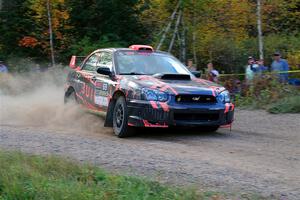 Gabe Jacobsohn / Jason Hack Subaru WRX STi on SS5, Far Point I.