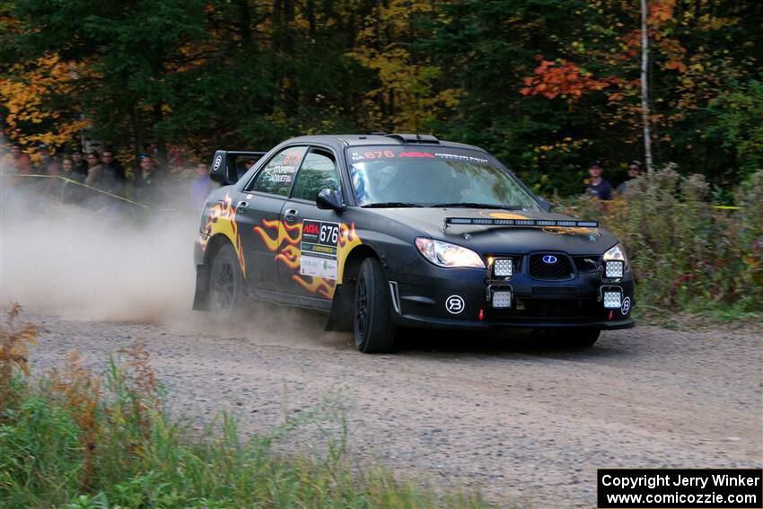 Sam Jacques / Kyle Cooper Subaru Impreza on SS5, Far Point I.