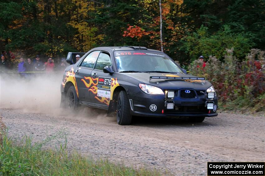 Sam Jacques / Kyle Cooper Subaru Impreza on SS5, Far Point I.